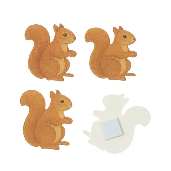Squirrel Card Toppers 4 Pack image number 3