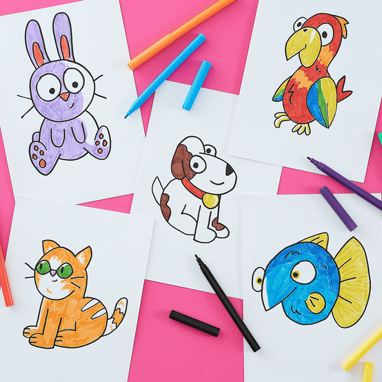 5 Fun & Easy Drawing Ideas for Kids image number 1