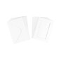 White Fold Rectangle Aperture Cards  A6 10 Pack image number 2