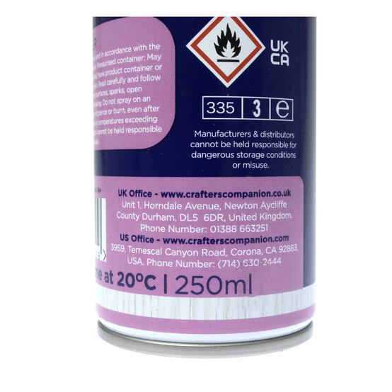 Crafter's Companion Stick and Stay Permanent Fabric Adhesive 250ml image number 6