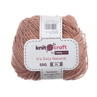 Knitcraft Terracotta It's Only Natural Light DK Yarn 50g