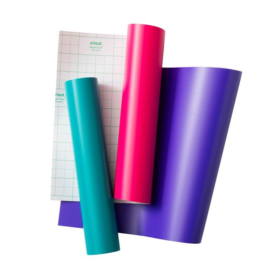 Cricut Joy Xtra Roller Skate Permanent Smart Vinyl 9.5 x 12 Inches 3 Pack image number 2