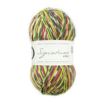 West Yorkshire Spinners Green Woodpecker Signature 4 Ply 100g
