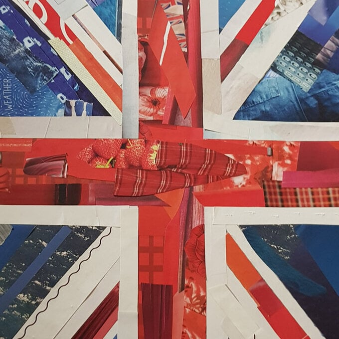 How to Make a Union Jack Collage image number 1