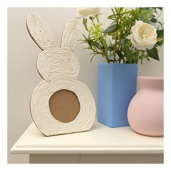 Paper Twine Bunny Frame
