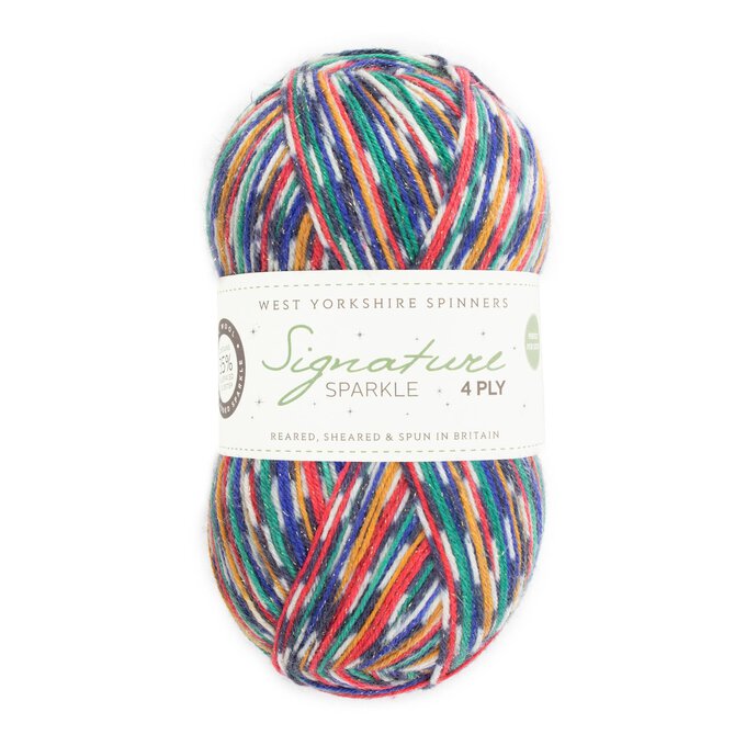West Yorkshire Spinners Nutcracker Signature Sparkle 4 Ply 100g image number 1