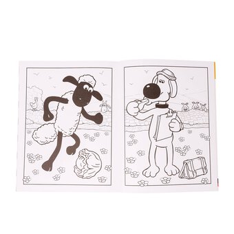 Shaun the Sheep Official Colouring Book | Hobbycraft