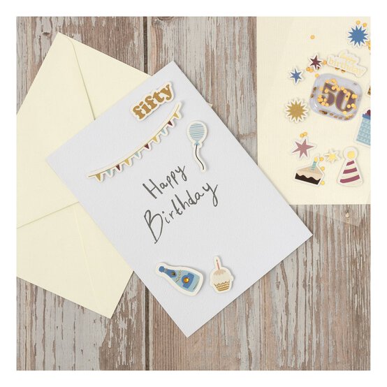 50th Birthday Milestone Stickers image number 2