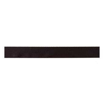 Trimits Black Double-Faced Satin Ribbon by the Metre 63mm