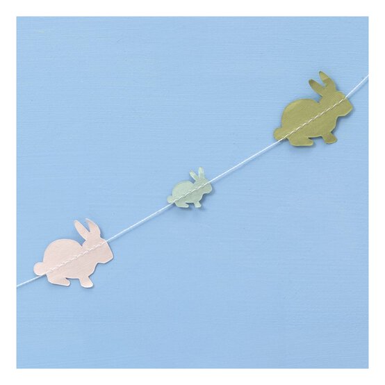 Pastel Bunny Garland 5m image number 2