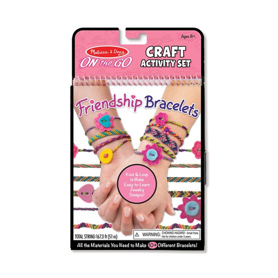 Melissa & Doug Friendship Bracelets Activity Set image number 1
