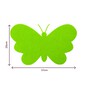 Green Felt Butterfly 37cm image number 4