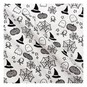 Black and White Halloween Fat Quarters 6 Pack image number 7