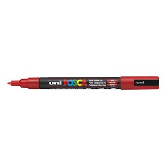 Uni-ball Red Posca Marker PC-3M