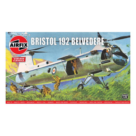 Airfix Bristol 192 Belvedere Model Kit 1:72 image number 1