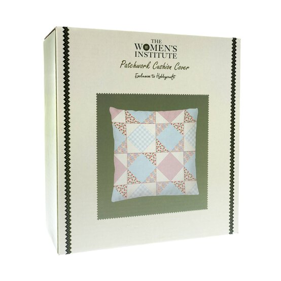 WI Patchwork Cushion Cover Kit image number 1