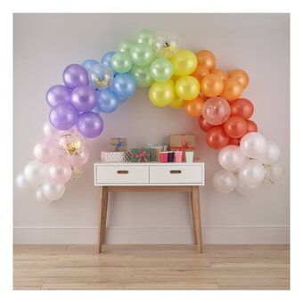 Create & Celebrate Rainbow Balloon Arch Kit