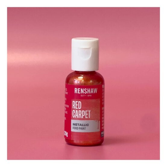 Renshaw Red Carpet Edible Metallic Food Paint 20g image number 3