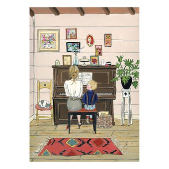 Piano Lesson Jigsaw Puzzle 1000 Pieces