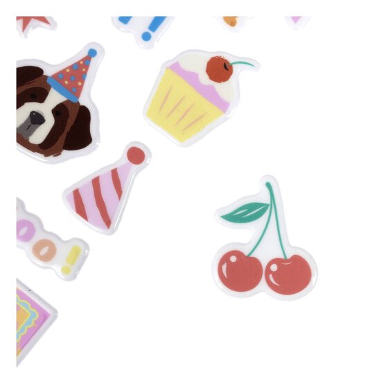 Let's Party Puffy Stickers image number 3