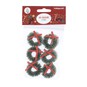 Green Wreath 3D Stickers 6 Pack  image number 5