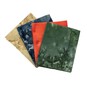 Beige and Blue Batik Cotton Fat Quarters 4 Pack image number 1