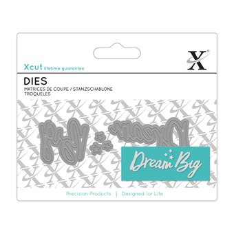 Xcut Dream Big Mini Die Set 3 Pieces