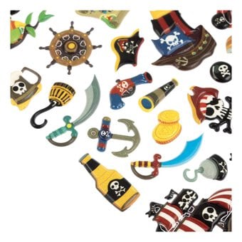 Pirate Fun Puffy Stickers image number 3