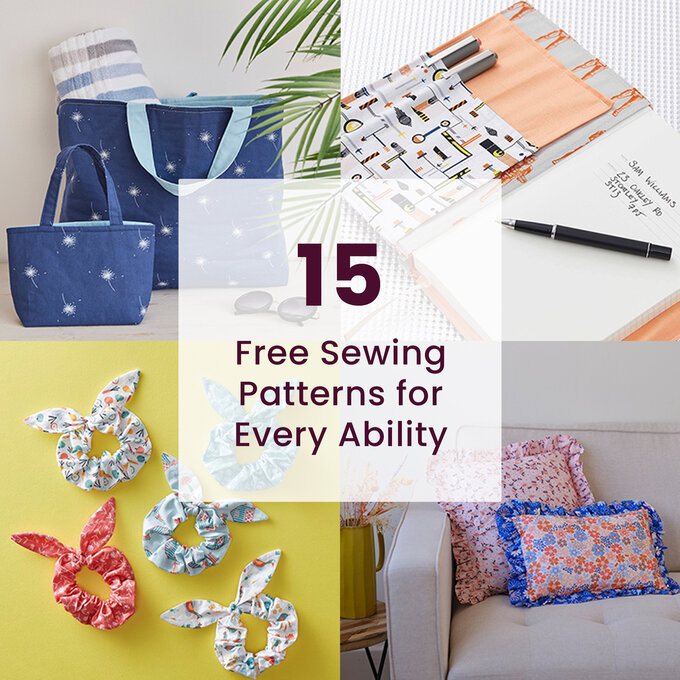 15 Free Sewing Patterns for Every Ability