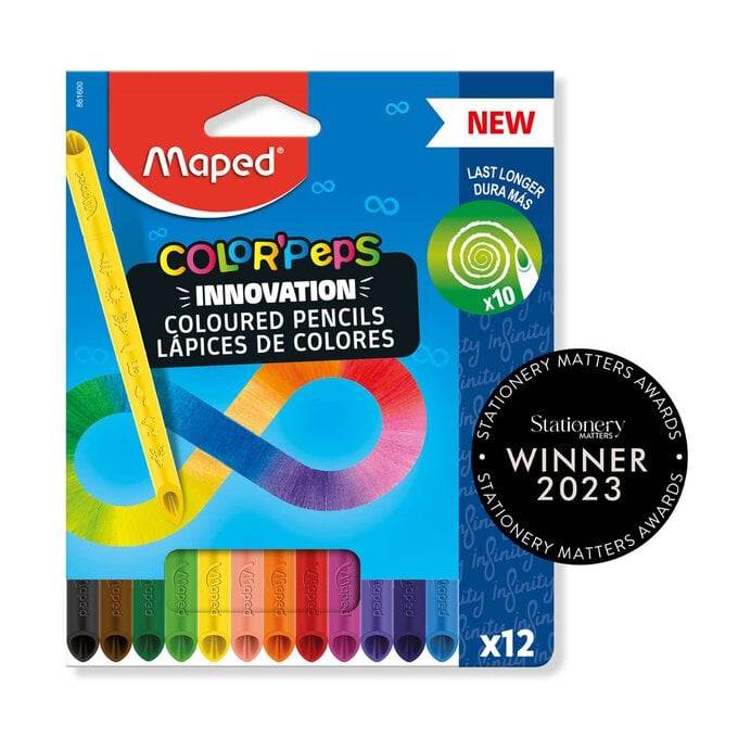 Maped Color’Peps Infinity Coloured Pencils 12 Pack image number 1
