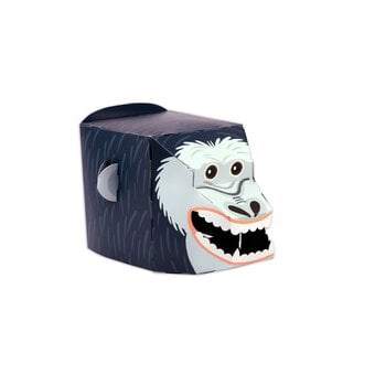 Make a 3D Gorilla Head Mask Kit image number 2
