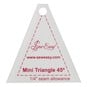 Sew Easy Mini 45 Degree Triangle Template image number 1