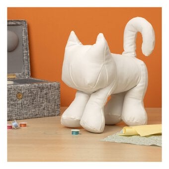 Canvas Cat 24cm