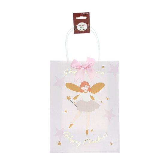 Christmas Fairy Gift Bag 21cm x 28cm image number 3