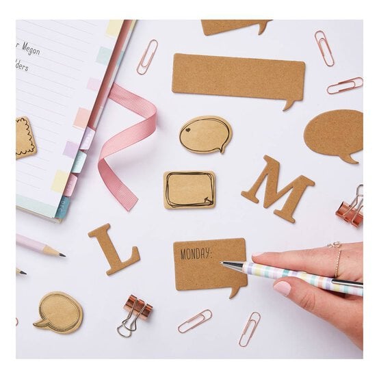 Papermania Adhesive Cork Alphabet 52 Pack  image number 3