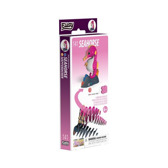 Eugy 3D Sea Horse Model image number 4