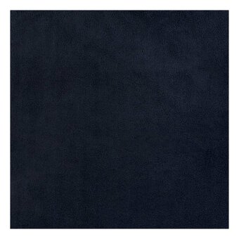 Dark Navy Stretch Fleece Fabric by the Metre