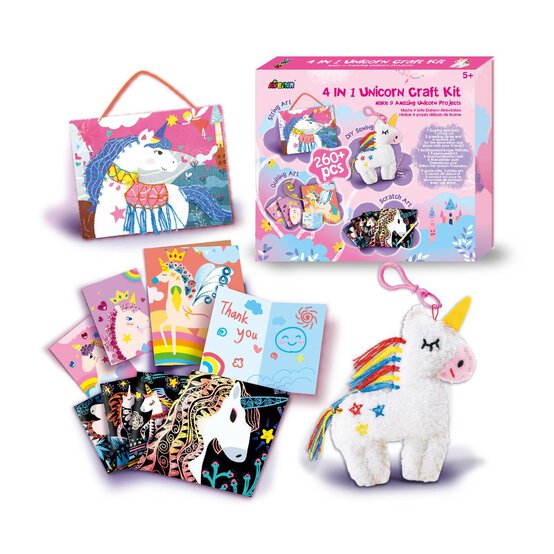 Avenir 4 in 1 Unicorn Activity Kit image number 2