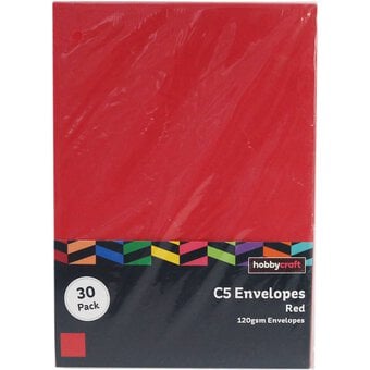 Red Envelopes C5 30 Pack image number 3