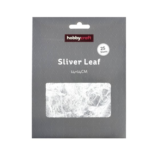 Silver Leaf Sheets 25 Pack image number 1