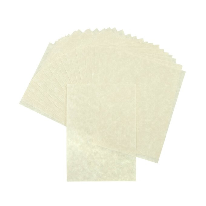 Cream Parchment Paper Writing Pad A5 40 Sheets image number 1