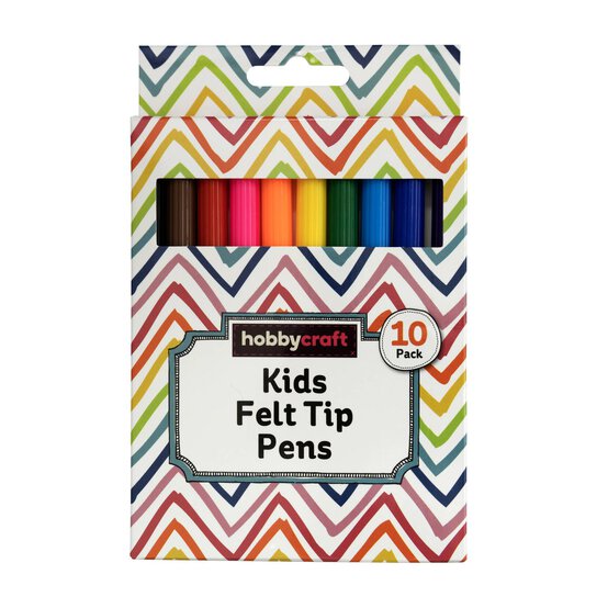 Felt Tip Pens 10 Pack image number 5