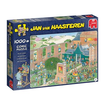 Jumbo Jan van Haasteren Art Market Jigsaw Puzzle 1000 Pieces