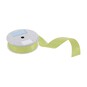 Trimits Apple Green Double-Faced Satin Ribbon by the Metre 25mm image number 1