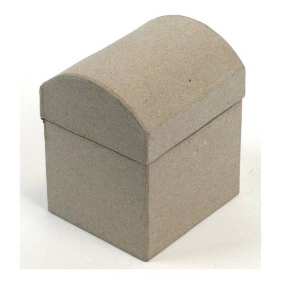 Small Mache Chest 10cm image number 1