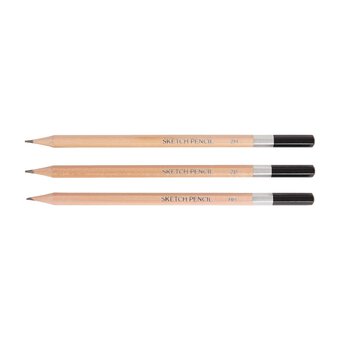 Graphite Sketching Pencils 3 Pack