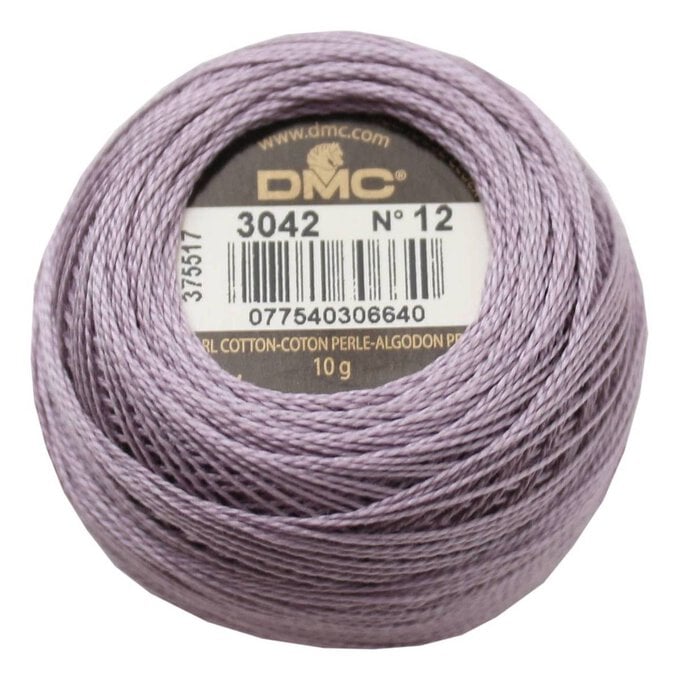 DMC Purple Pearl Cotton Thread on a Ball 120m (3042) image number 1