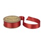 Red Double-Faced Satin Ribbon 18mm x 5m image number 1