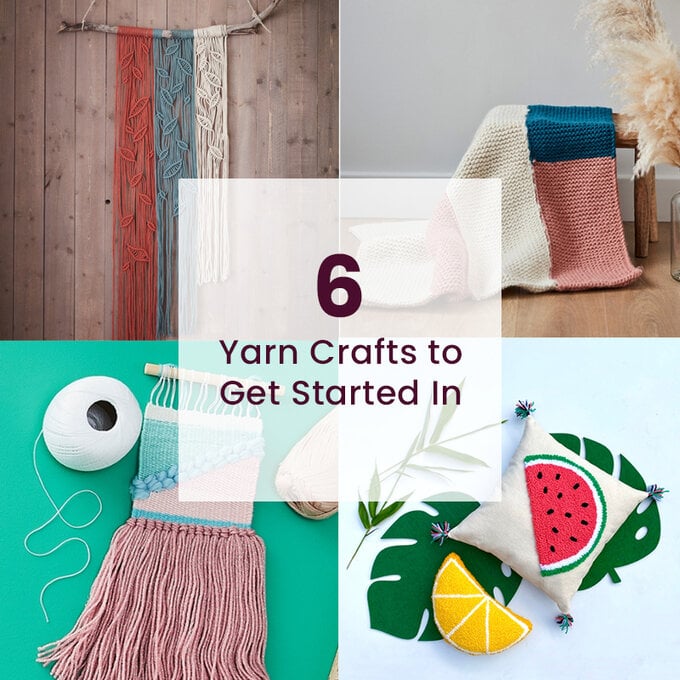 9 Yarn Craft Projects for Beginners image number 1