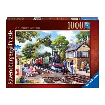 Ravensburger A Country Station Jigsaw Puzzle 1000 Pieces